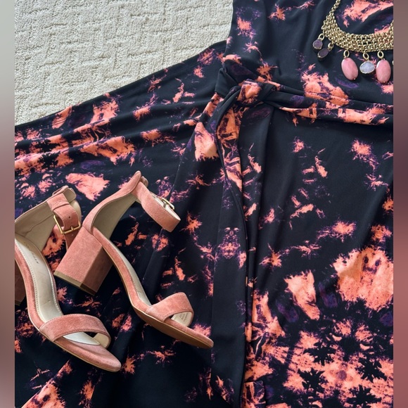 INC one shoulder maxi dress Size M - Picture 6 of 8